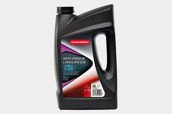Антифриз (концентрат) 4л - ANTI-FREEZE LONGLIFE G13 концентрат лиловый CHAMPION OIL, 8224058